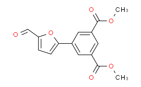 591226-59-4 | Dimethyl 5-(5-formyl-2-furyl)isophthalate