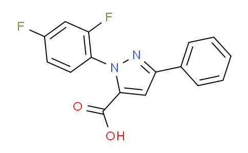MC201G99 | 618101-96-5 | 1-(2,4-DIFLUOROPHENYL)-3-PHENYL-1H-PYRAZOLE-5-CARBOXYLIC ACID