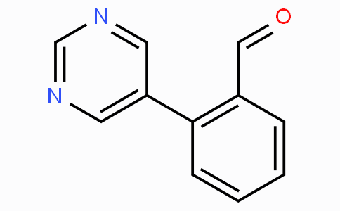 CAS No. 640769-71-7, 2-(5-Pyrimidinyl)benzaldehyde