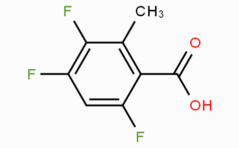 CAS No. 119916-22-2, 2-Methyl-3,4,6-trifluorobenzoic acid