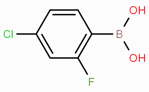 CAS No. 160591-91-3, 4-Chloro-2-fluorophenylboronic acid