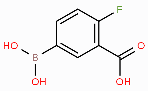 CAS No. 120153-08-4, 4-Fluoro-3-carboxyphenylboronic acid