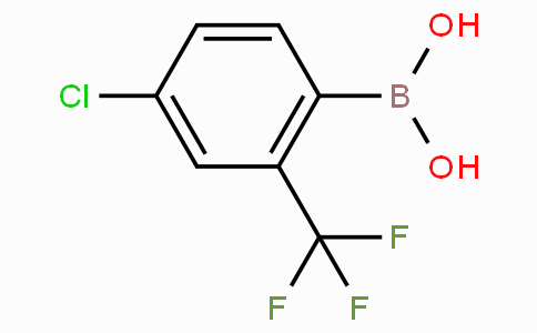 CAS No. 313545-41-4, 4-Chloro-2-(trifluoromethyl)phenylboronic acid