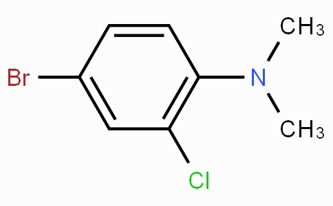 CAS No. 50638-51-2, 4-Bromo-2-chloro-
N,N-dimethylaniline