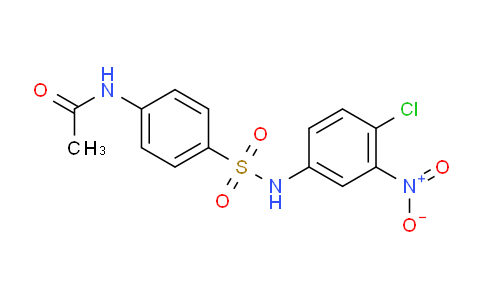 CAS No. 316142-50-4, N-(4-(((4-chloro-3-nitrophenyl)amino)sulfonyl)phenyl)ethanamide