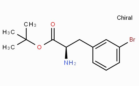 CAS No. 1241682-84-7, (R)-3-bromophenylalanine t-butyl ester