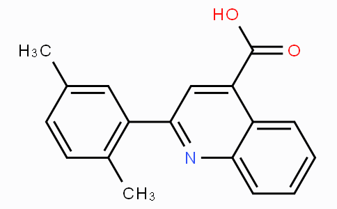 DY20348 | 20389-07-5 | 喹啉-4-羧酸,2-(2,5-二甲基苯基)-
