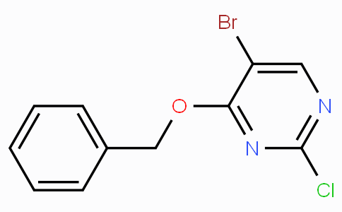 CAS No. 205672-19-1, 4-Benzyloxy-5-bromo-2-chloropyrimidine