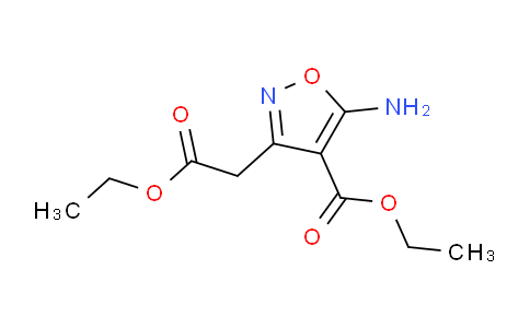 CAS No. 82754-70-9, Ethyl 5-amino-3-(2-ethoxy-2-oxoethyl)isoxazole-4-carboxylate
