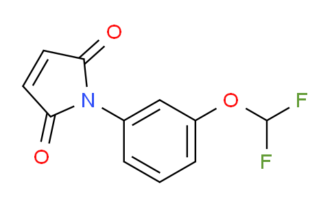 DY204F18 | 82673-81-2 | 1-[3-(ジフルオロメトキシ)フェニル]-1H-ピロール-2,5-ジオン