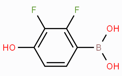 CAS No. 1261169-72-5, 2,3-Difluoro-4-hydroxyphenylboronic acid