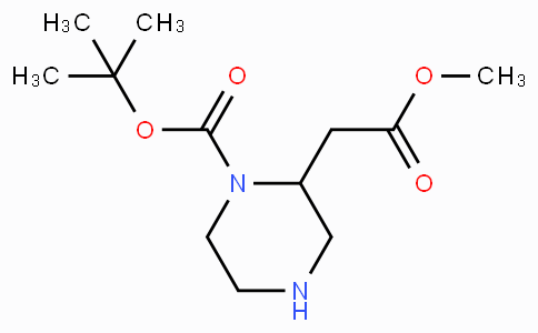 CAS No. 183852-65-5, 1-Boc-2-methoxycarbonylmethylpiperazine