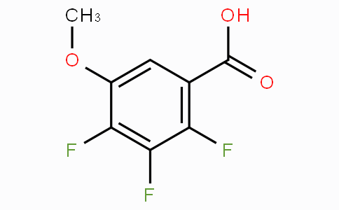 CAS No. 38233-47-5, 5-Methoxy-2,3,4-trifluorobenzoic acid