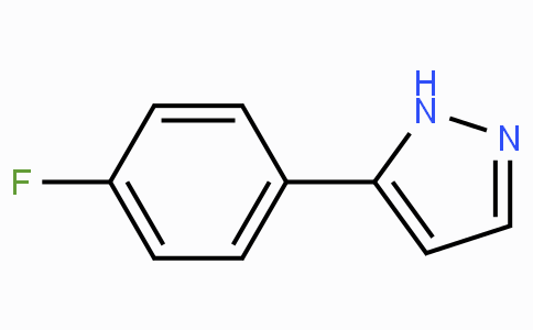 CAS No. 154258-82-9, 5-(4-Fluorophenyl)-1H-pyrazole