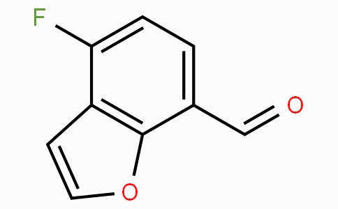 CAS No. 555155-07-2, 4-氟苯并呋喃-7-甲醛