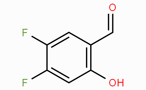 CAS No. 199287-52-0, 4,5-Difluoro-2-hydroxybenzaldehyde