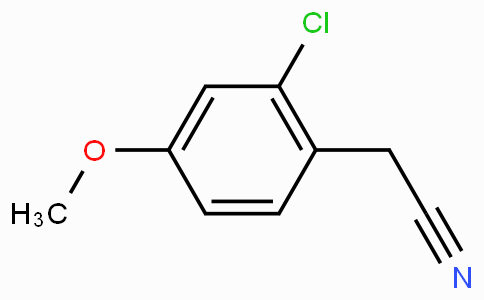CAS No. 170737-93-6, 2-Chloro-4-methoxyphenylacetonitrile