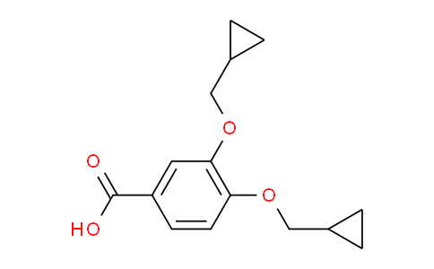 CAS No. 1369851-30-8, 3,4-Bis(cyclopropylmethoxy)benzoic acid