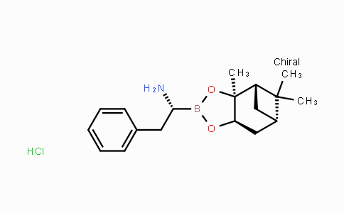 CAS No. 178455-03-3, (R)-BoroPhe-(+)-pinanediol-hydrochloride