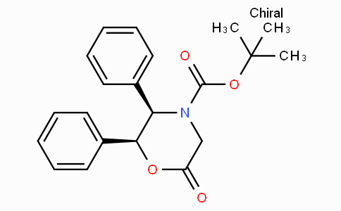CAS No. 112741-50-1, Tert-Butyl-(2S,3R)-(+)-6-oxo-2,3-diphenyl-4- morpholinecarboxylate