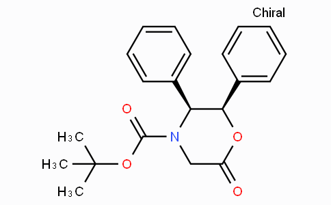 CAS No. 112741-49-8, (2R,3S)- N-叔丁氧羰基-2,3-二苯基吗啉-6-酮