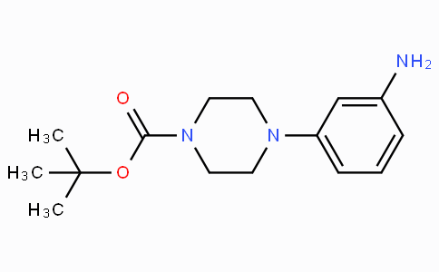 CAS No. 206879-72-3, 4-(3-氨基苯基)哌嗪-1-羧酸叔丁酯