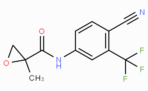 90357-51-0 | N-(4-cyano-3-(trifluoromethyl)phenyl)-2-methyloxirane-2-carboxamide