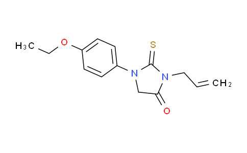 692278-80-1 | 1-(4-ethoxyphenyl)-3-(prop-2-en-1-yl)-2-sulfanylideneimidazolidin-4-one