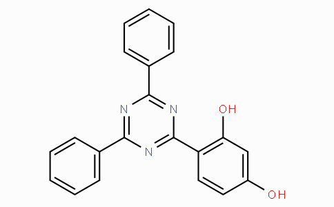 CAS No. 38369-95-8, 4-(4,6-Diphenyl-1,3,5-triazin-2-yl)benzene-1,3-diol