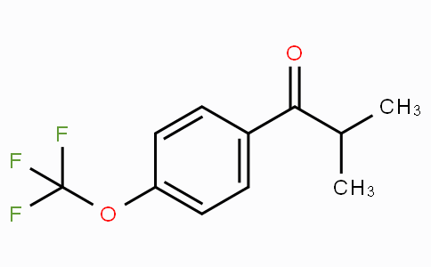 CAS No. 56425-84-4, 2-Methyl-1[4-(trifluoromethoxy)phenyl] propane-1-one