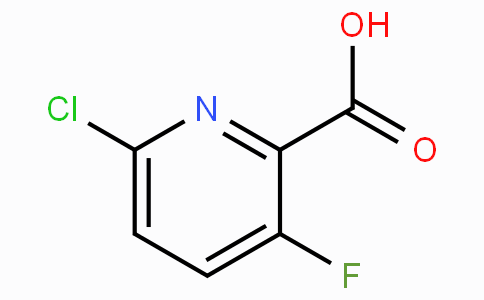CAS No. 884494-76-2, 6-Chloro-3-fluoropyridine-2-carboxylic acid