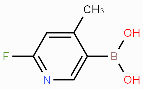 CAS No. 1072944-18-3, 2-Fluoro-4-methylpyridine-5-boronic