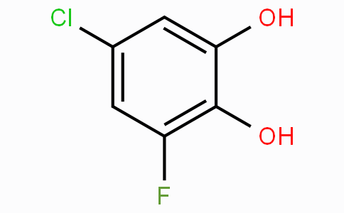 CAS No. 645405-05-6, 5-Chloro-3-fluorobenzene-1,2-diol