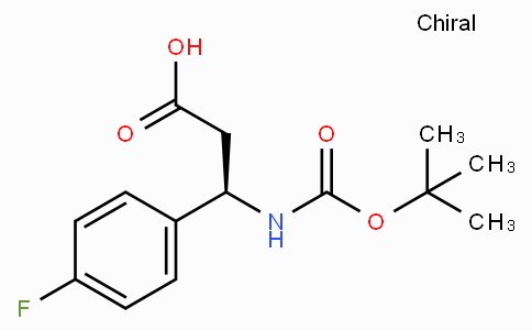 MC20823 | 479064-94-3 | Boc-(R)-3-amino-3-(4-fluoro-phenyl)-propionic acid