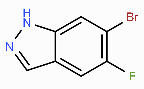 CAS No. 1286734-85-7, 6-Bromo-5-fluoro-1H-indazole