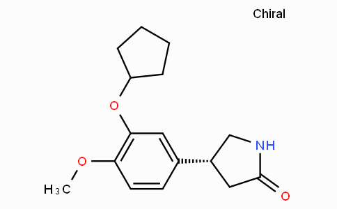 CAS No. 85416-75-7, (R)-4-(3-(cyclopentyloxy)-4-methoxyphenyl)pyrrolidin-2-one