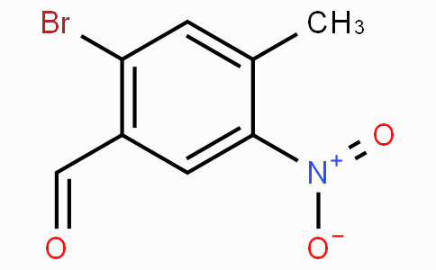 CAS No. 159730-72-0, 2-Bromo-4-methyl-5-nitrobenzaldehyde