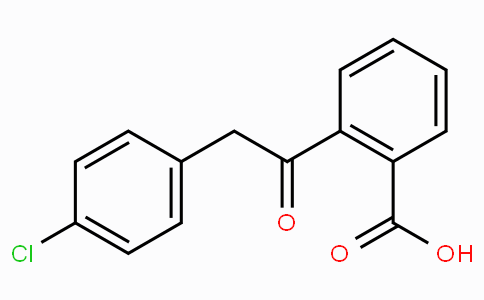 CAS No. 53242-76-5, 2-((4-Chlorophenyl)acetyl)benzoic acid