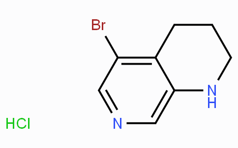 CAS No. 1432064-93-1, 5-Bromo-1,2,3,4-tetrahydro-1,7-naphthyridine hydrochloride