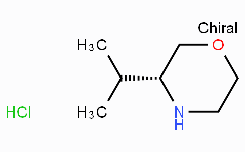 CAS No. 1227917-52-3, (R)-3-isopropylmorpholine hydrochloride