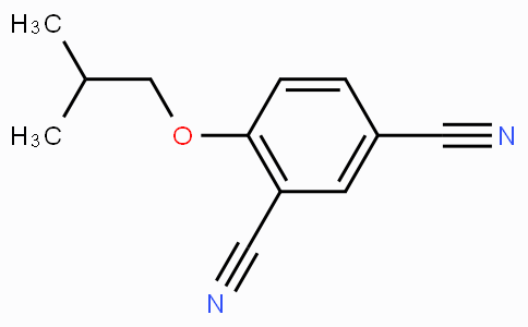 CAS No. 161718-81-6, 4-Isobutyloxy-1,3-benzenedicarbonitrile