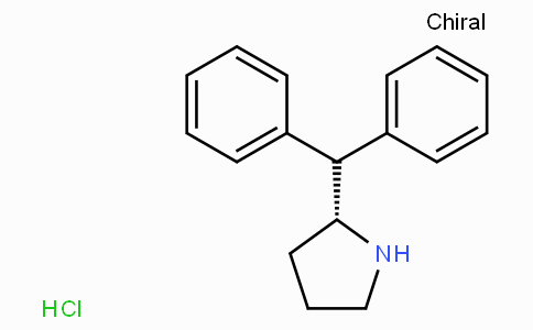CAS No. 23627-61-4, (R)-2-(diphenylmethyl)pyrrolidine hydrochloride