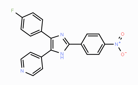 CAS No. 152121-53-4, 4-[4-(4-氟苯基)-2-(4-硝基苯基)-1H-咪唑-5-基]吡啶