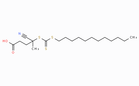 CAS No. 870196-80-8, 4-氰基-4-[[(十二烷硫基)硫酮甲基]硫基]戊酸
