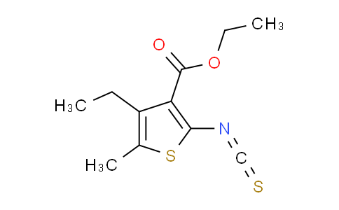 588695-58-3 | Ethyl 4-ethyl-2-isothiocyanato-5-methylthiophene-3-carboxylate