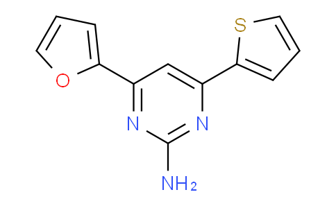 MC20B718 | 82619-66-7 | 4-(呋喃-2-基)-6-(噻吩-2-基)嘧啶-2-胺