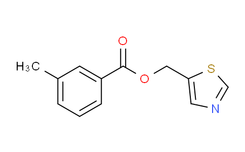 478247-87-9 | (1,3-thiazol-5-yl)methyl 3-methylbenzoate