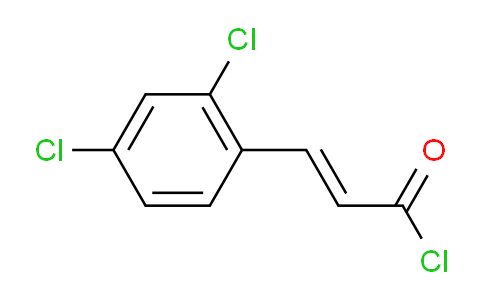82476-04-8 | 2-PROPENOYL CHLORIDE, 3-(2,4-DICHLOROPHENYL)-, (2E)-