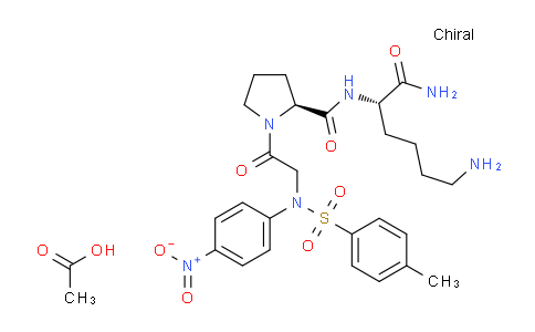 MC20S562 | 88793-79-7 | N-(p-Nitrophenyl)-N-(p-tolylsulphonyl)glycyl-L-prolyl-L-lysinamide, monoacetate