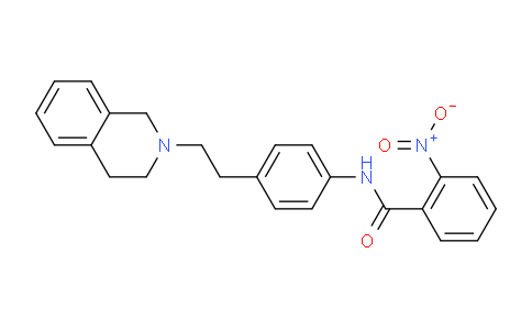 MC20T134 | 82924-82-1 | N-(4-[2-(3,4-dihydro-1H-isoquinolin-2-yl)ethyl]phenyl)-2-nitrobenzaMide